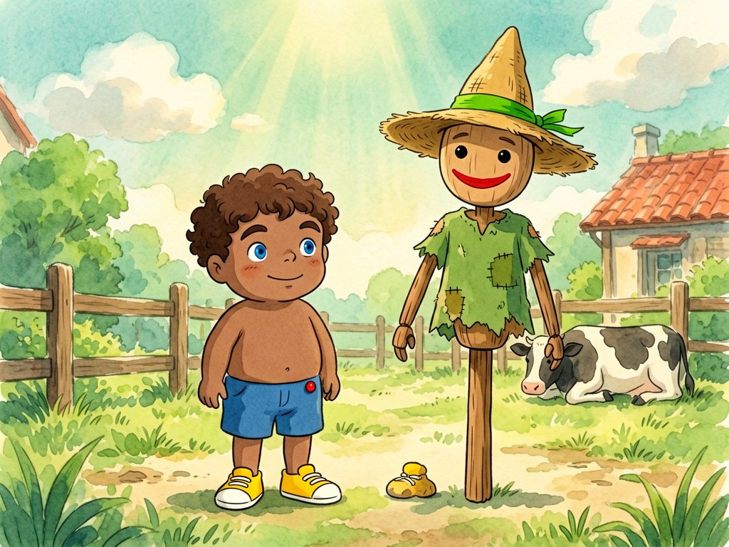 The Wind and the Happy Scarecrow
