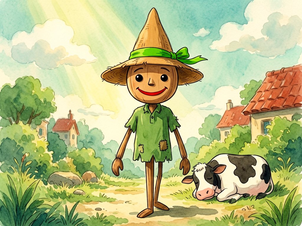 The Wind and the Happy Scarecrow