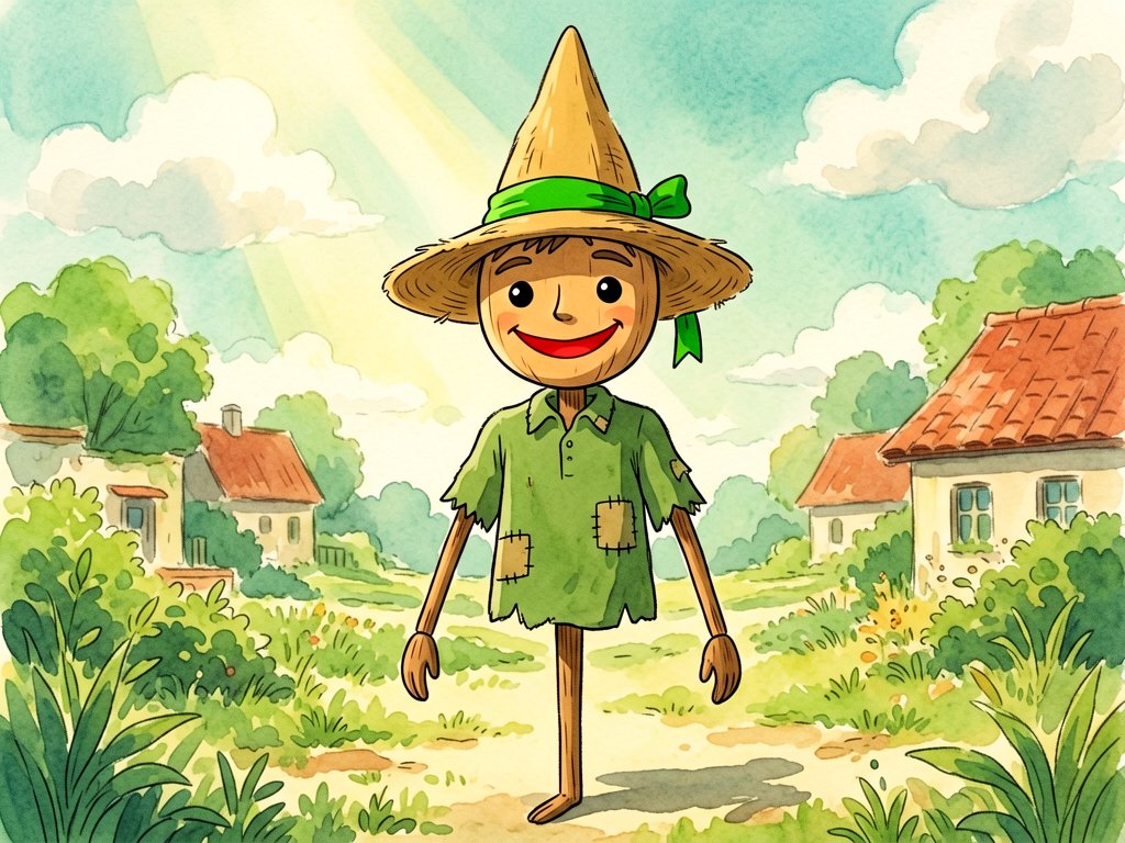 The Wind and the Happy Scarecrow