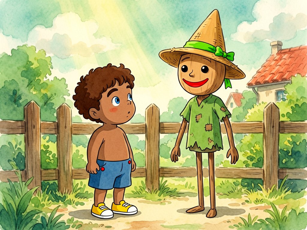 The Wind and the Happy Scarecrow