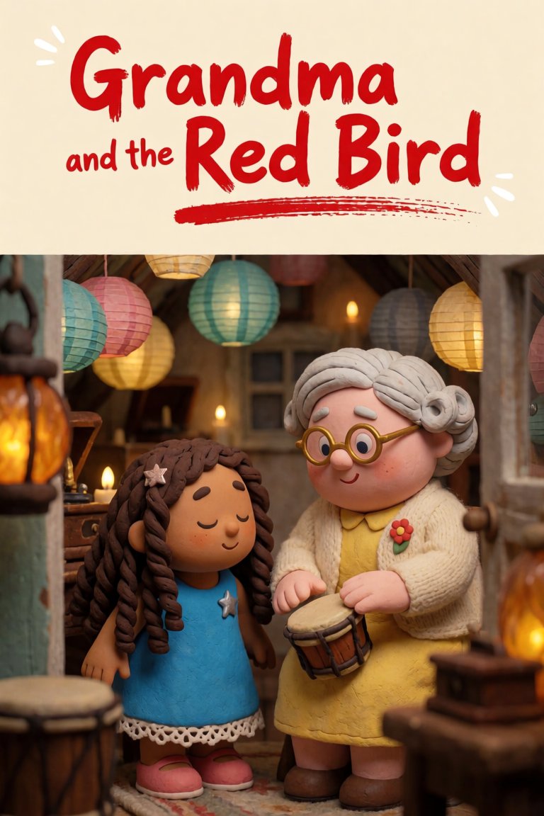 Grandma and the Red Bird
