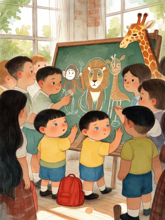 The New Boy and the Zoo