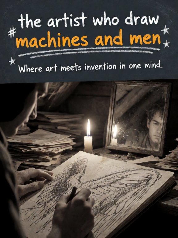 The Artist Who Drew Machines and Men
